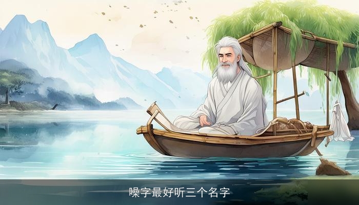 噪字最好听三个名字