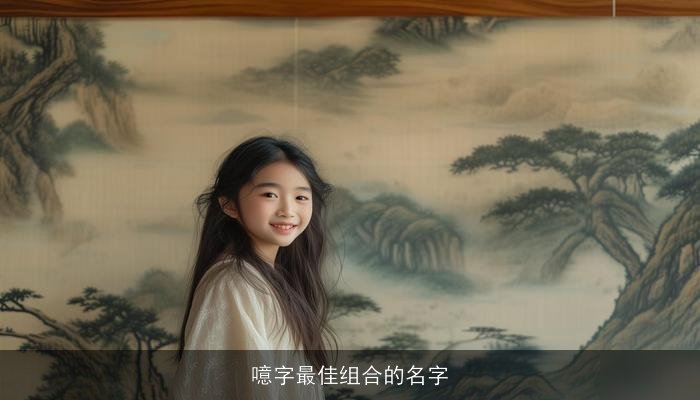 噫字最佳组合的名字