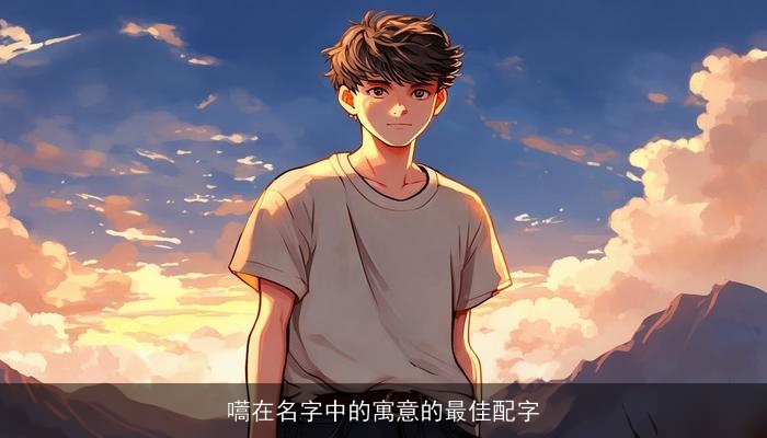 嚆在名字中的寓意的最佳配字