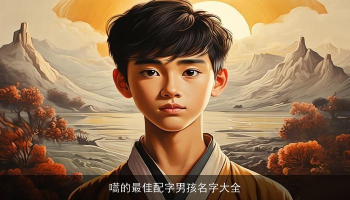 嚆的最佳配字男孩名字大全
