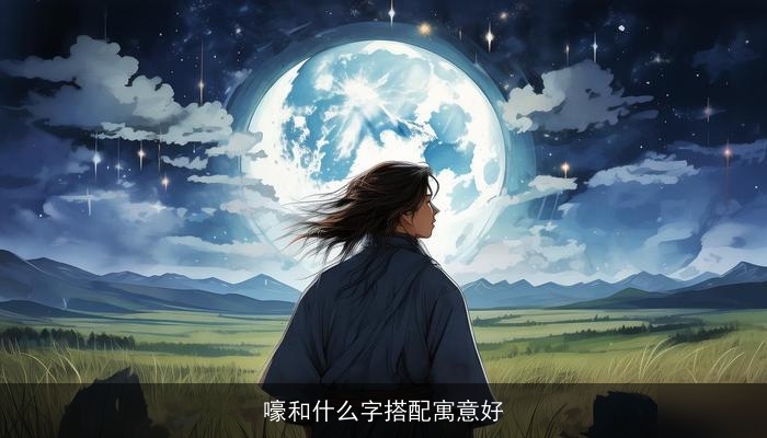 嚎和什么字搭配寓意好