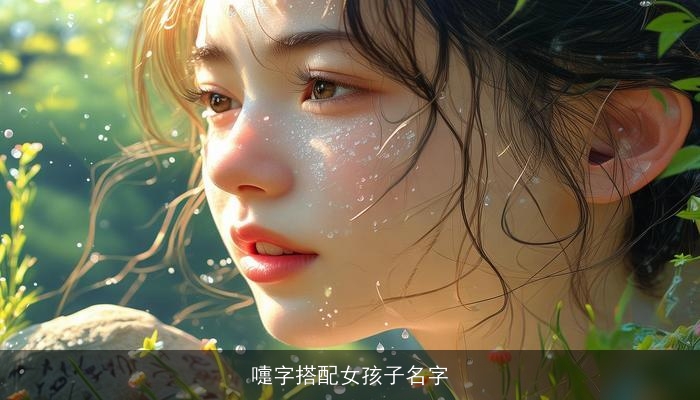 嚏字搭配女孩子名字