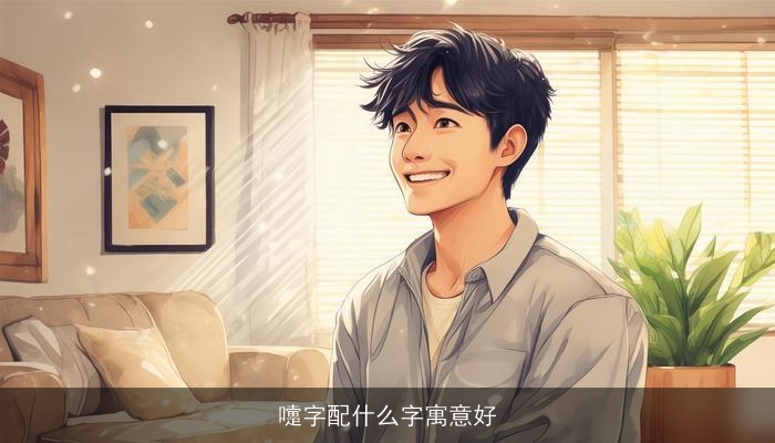 嚏字配什么字寓意好