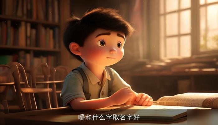 嚼和什么字取名字好