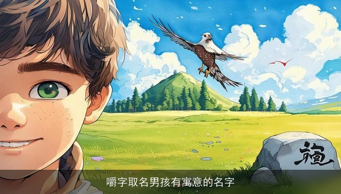 嚼字取名男孩有寓意的名字