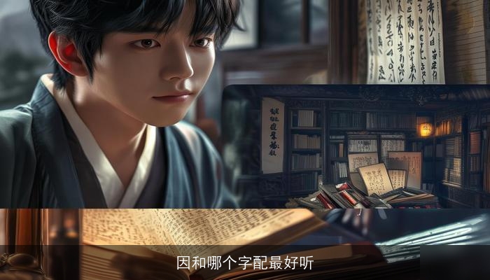 因和哪个字配最好听