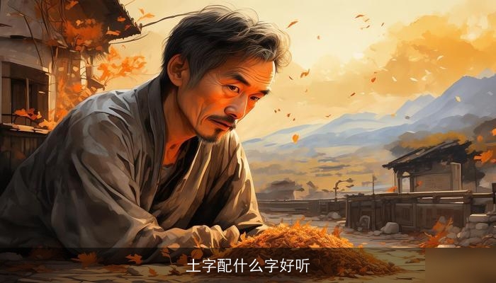土字配什么字好听