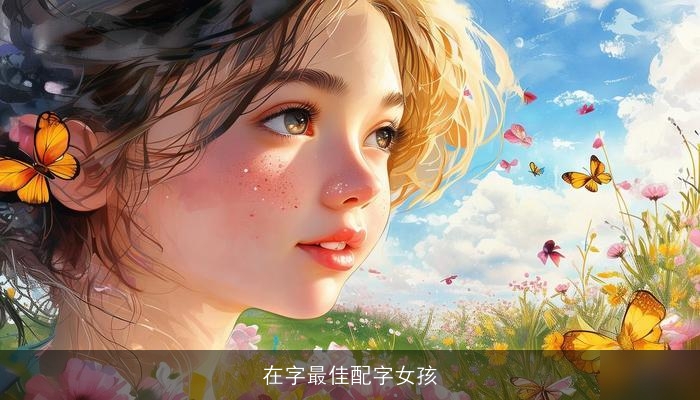 在字最佳配字女孩