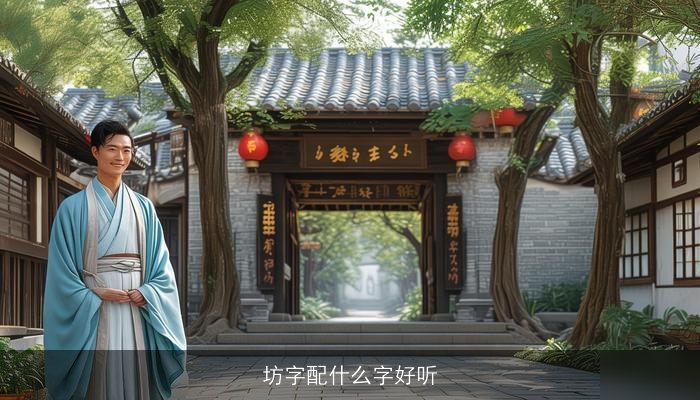 坊字配什么字好听
