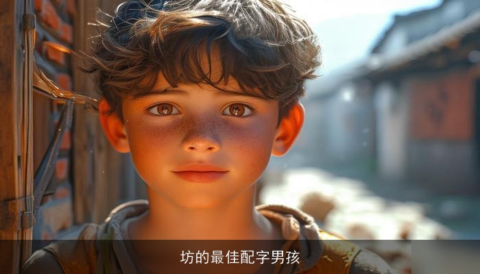 坊的最佳配字男孩