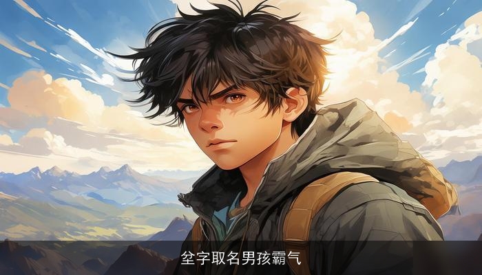 坌字取名男孩霸气