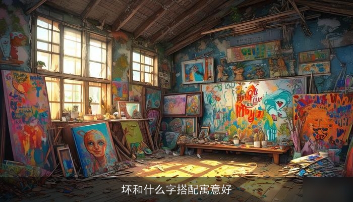 坏和什么字搭配寓意好