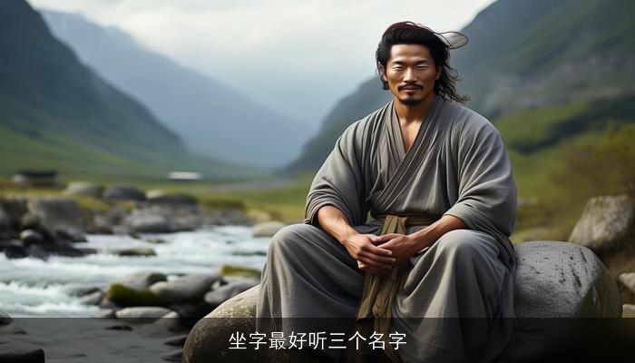 坐字最好听三个名字