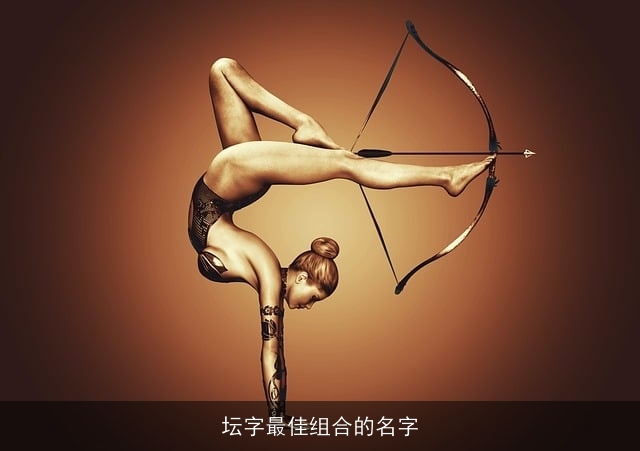 坛字最佳组合的名字