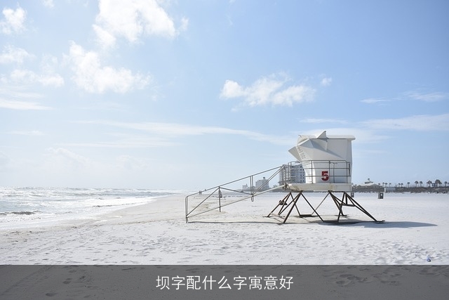 坝字配什么字寓意好
