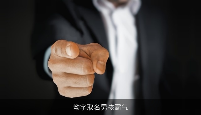 坳字取名男孩霸气