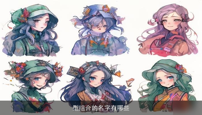 型组合的名字有哪些