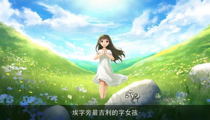 埃字旁最吉利的字女孩