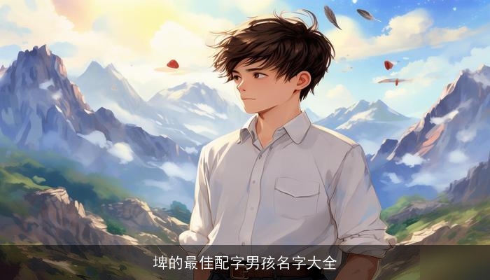 埤的最佳配字男孩名字大全