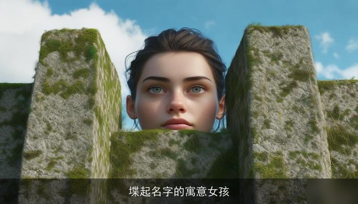堞起名字的寓意女孩