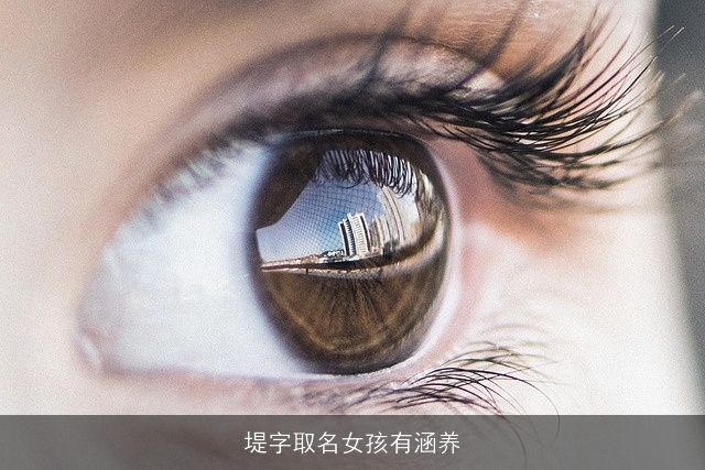 堤字取名女孩有涵养