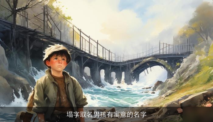 塌字取名男孩有寓意的名字