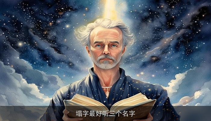 塌字最好听三个名字