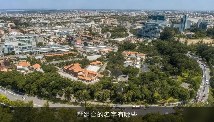 墅组合的名字有哪些