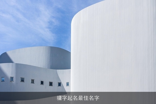 墉字起名最佳名字