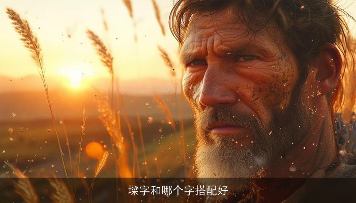 墚字和哪个字搭配好