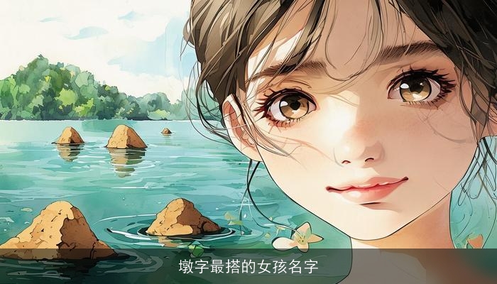 墩字最搭的女孩名字