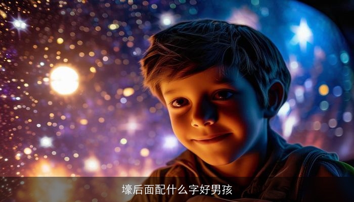 壕后面配什么字好男孩