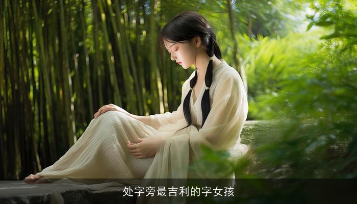 处字旁最吉利的字女孩