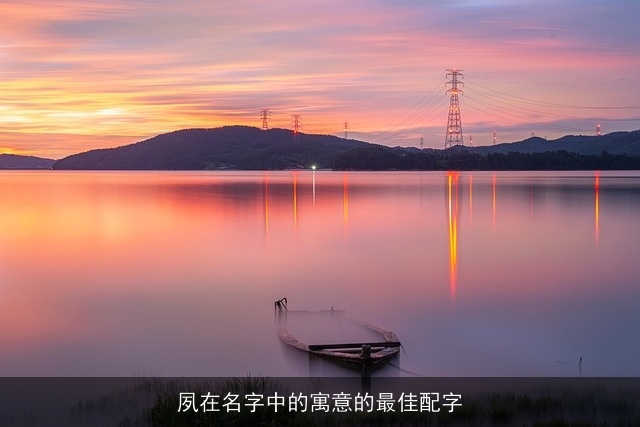 夙在名字中的寓意的最佳配字