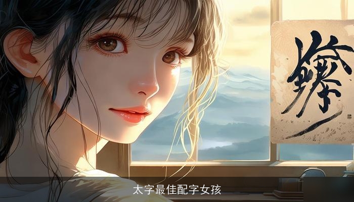 太字最佳配字女孩