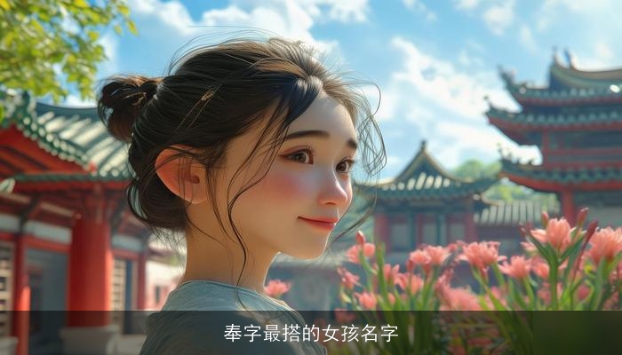 奉字最搭的女孩名字