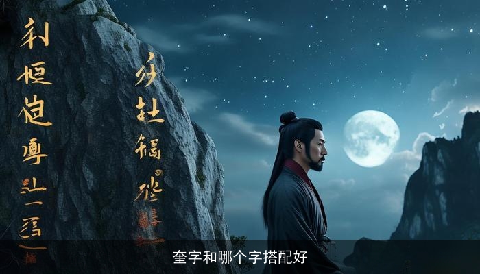 奎字和哪个字搭配好