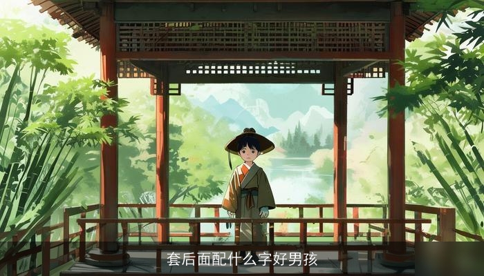 套后面配什么字好男孩