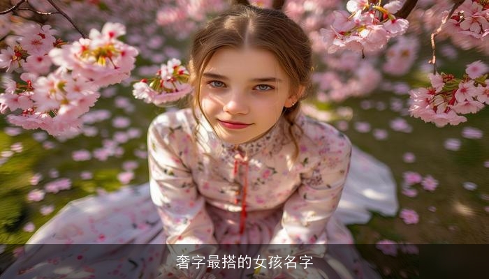 奢字最搭的女孩名字