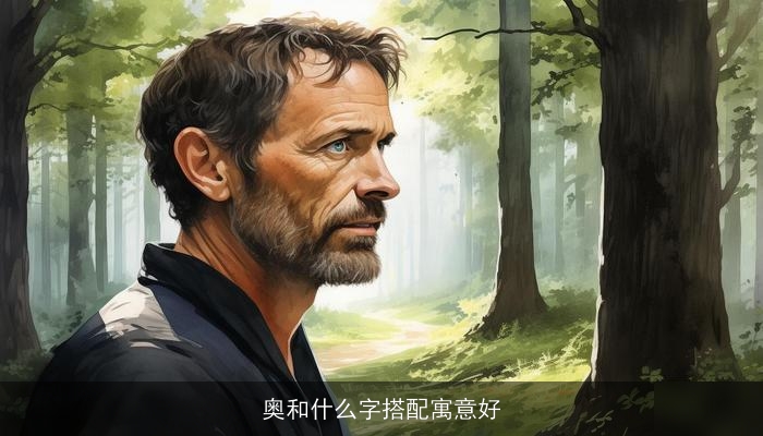 奥和什么字搭配寓意好