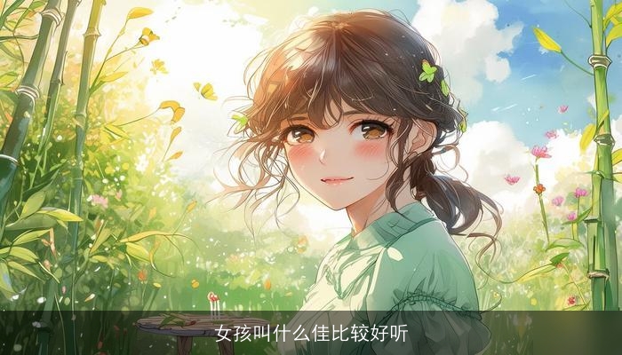 女孩叫什么佳比较好听