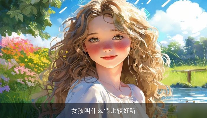 女孩叫什么倘比较好听