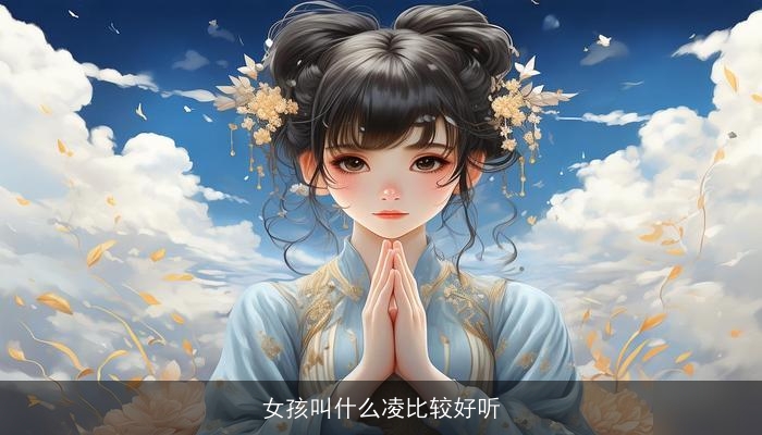 女孩叫什么凌比较好听