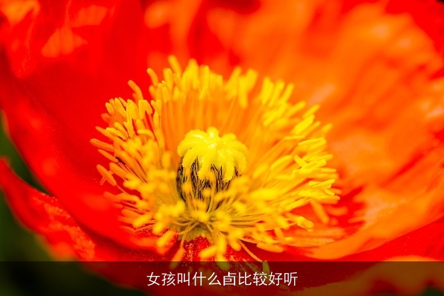 女孩叫什么卣比较好听