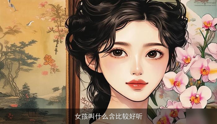 女孩叫什么含比较好听