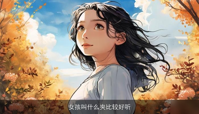 女孩叫什么夹比较好听