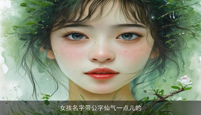 女孩名字带公字仙气一点儿的