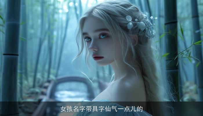 女孩名字带具字仙气一点儿的