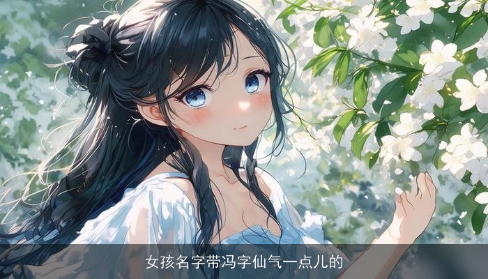 女孩名字带冯字仙气一点儿的