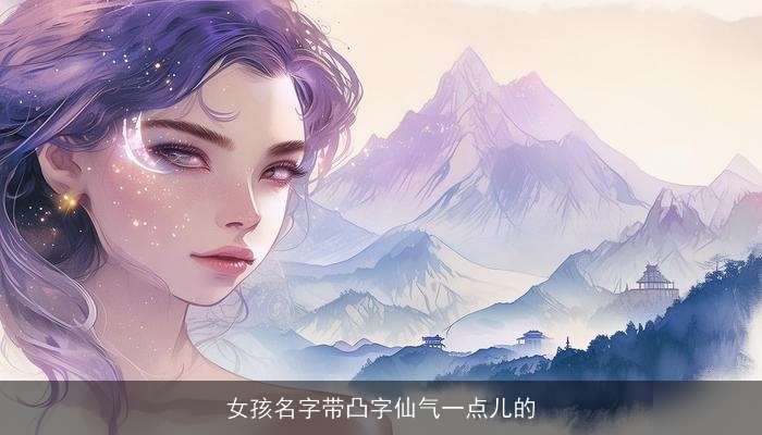 女孩名字带凸字仙气一点儿的